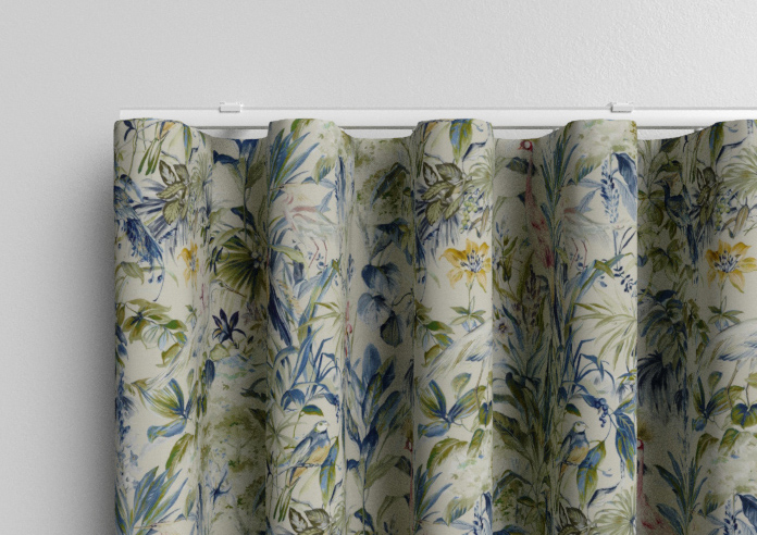 Paradise, Saxon Blue - Made to Measure Curtains - Image 13